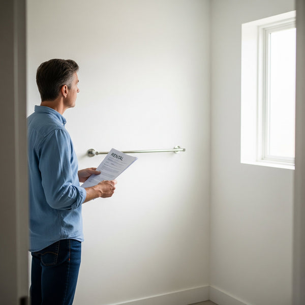 A Renter's Bathroom Upgrade: Can You Install a Towel Rail Without Permission?