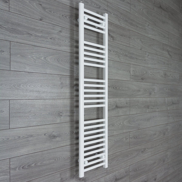 Towel Rail Only 400mm Wide 1400mm High Flat White Heated Towel Rail Radiator