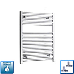Pipe Centers: 400, 450, 500, 550 – 400-1800 mm High Heated Towel Rail