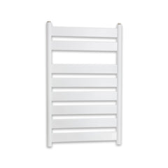 800 x 500 White Flat Panel Pre-Filled Electric Heated Towel Radiator HTR