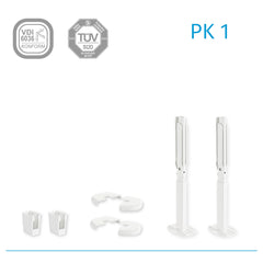 PK1 - Floor Brackets for Panel Radiators (300-1000mm)