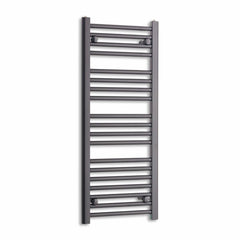 Black Towel Rail 1000 mm High 400 mm Wide Central Heating