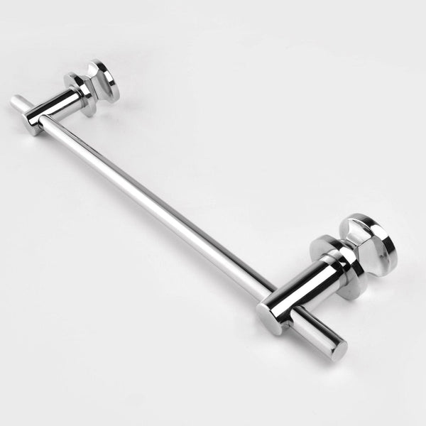 Chrome Hanger Extra Towel Rail Radiator Bar 460mm - Companyblue