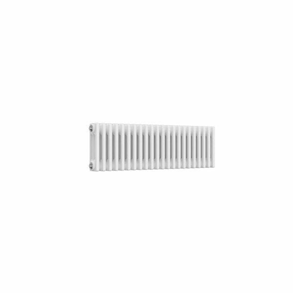 3 Column / 300 x 1010 mm Reina Colona White Traditional Column Horizontal Radiator