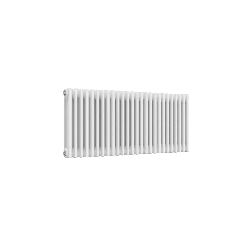 3 Column / 500 x 1190 mm Reina Colona White Traditional Column Horizontal Radiator
