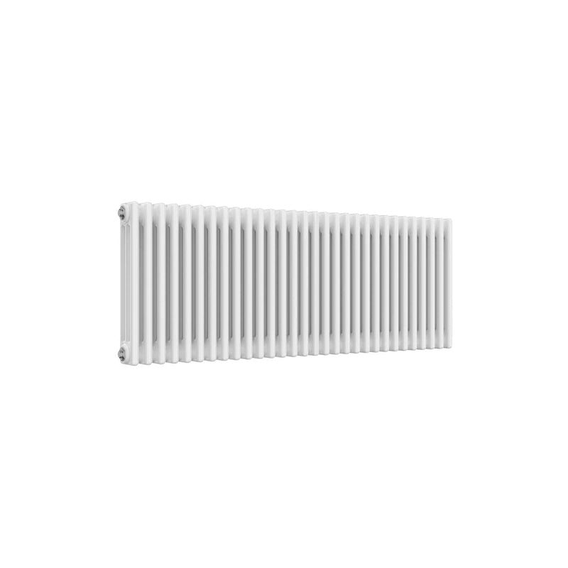 3 Column / 500 x 1370 mm Reina Colona White Traditional Column Horizontal Radiator