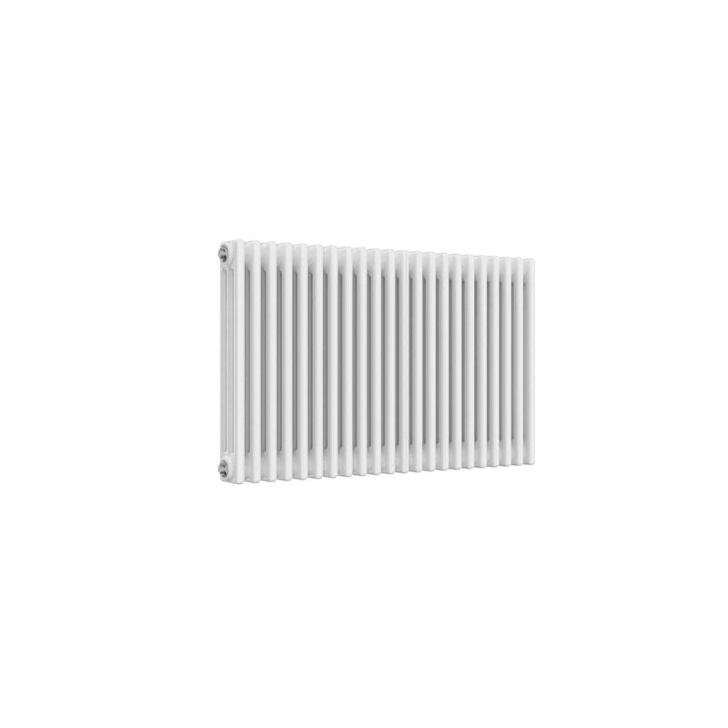 3 Column / 600 x 1010 mm Reina Colona White Traditional Column Horizontal Radiator