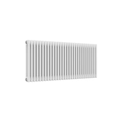 3 Column / 600 x 1370 mm Reina Colona White Traditional Column Horizontal Radiator