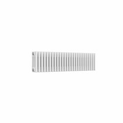 4 Column / 300 x 1190 mm Reina Colona White Traditional Column Horizontal Radiator