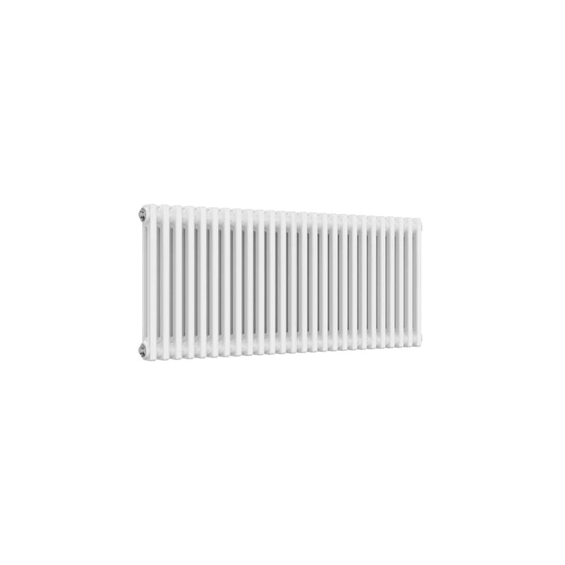 2 Column / 500 x 1190 mm Reina Colona White Traditional Column Horizontal Radiator