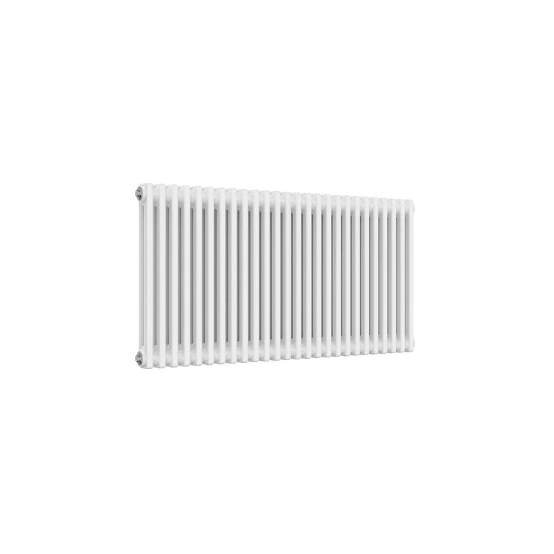 2 Column / 600 x 1190 mm Reina Colona White Traditional Column Horizontal Radiator