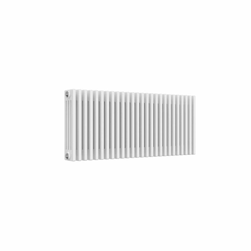 4 Column / 500 x 1010 mm Reina Colona White Traditional Column Horizontal Radiator
