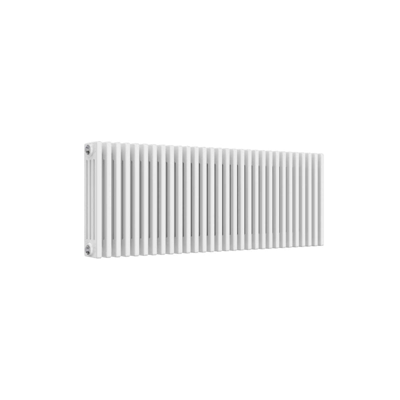 4 Column / 500 x 1370 mm Reina Colona White Traditional Column Horizontal Radiator