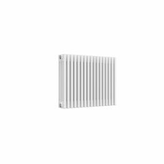 4 Column / 600 x 785 mm Reina Colona White Traditional Column Horizontal Radiator