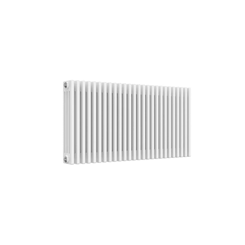 4 Column / 600 x 1010 mm Reina Colona White Traditional Column Horizontal Radiator