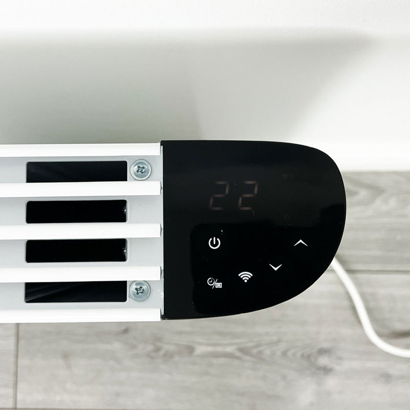 Reina Serre Wifi Electric Radiator Horizontal Aluminium