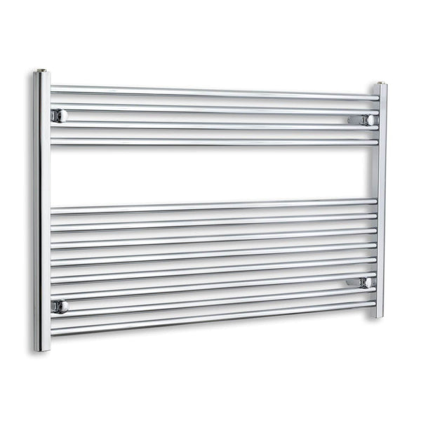 Towel Rail Only 1200mm Wide 700mm High Flat Chrome Heated Towel Radiator