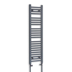 300 x 1200mm Flat Anthracite Sand Grey Heated Towel Radiator