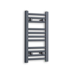 Towel Rail Only 300 x 600 Flat Anthracite Sand Grey Heated Towel Rail