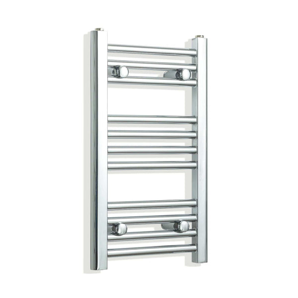 Towel Rail Only 300 x 600mm High Flat Chrome Heated Towel Rail Radiator HTR