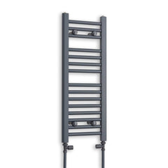 300 x 800 Flat Anthracite Sand Grey Heated Towel Radiator