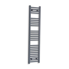 Towel Rail Only 300mm Wide 1400mm High Flat Anthracite Heated Towel Rail