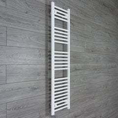 Towel Rail Only 300mm Wide 1400mm High Flat White Towel Rail Radiator HTR