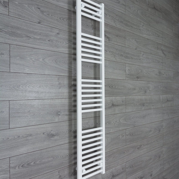 Towel Rail Only 300mm Wide 1600mm High Flat White Heated Towel Rail Radiator
