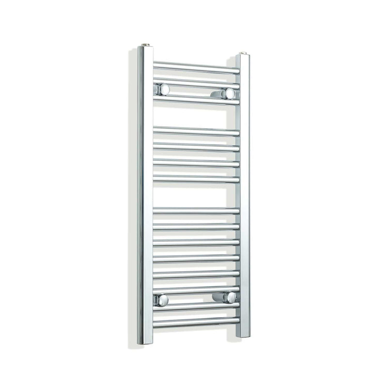 Towel Rail Only 300mm Wide 800mm High Flat Chrome Heated Towel Rail Radiator