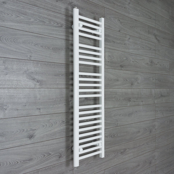Towel Rail Only 350 x 1200mm High Flat White Heated Towel Rail Radiator HTR