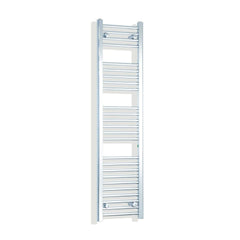 Towel Rail Only 350mm Wide 1400mm High Flat Chrome Heated Towel Rail
