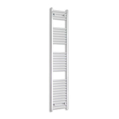 Towel Rail Only 350mm Wide 1800mm High Flat Chrome Heated Towel Rail