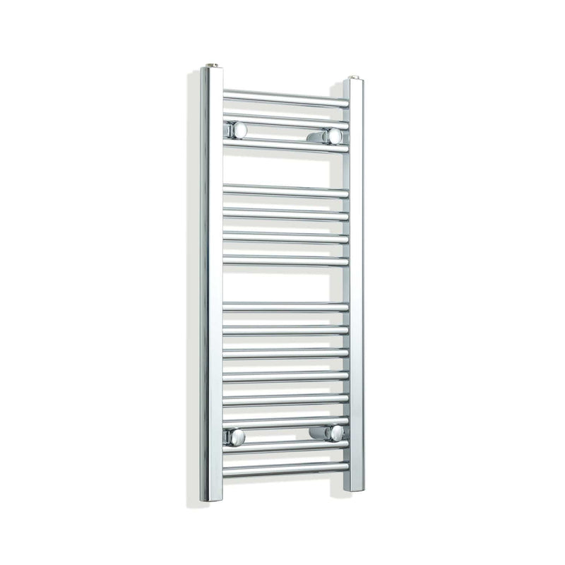 Towel Rail Only 350mm Wide 800mm High Flat Chrome Heated Towel Rail Radiator