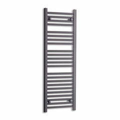 Towel Rail Only 400 x 1200mm High Flat Black Heated Towel Rail Radiator