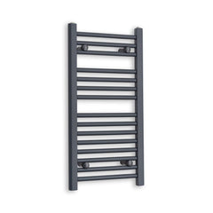 Towel Rail Only 400 x 800 Flat Anthracite Sand Grey Towel Rail Radiator HTR