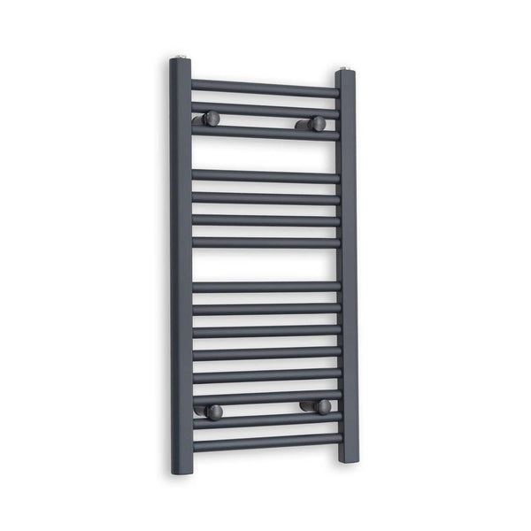 Towel Rail Only 400 x 800 Flat Anthracite Sand Grey Towel Rail Radiator HTR