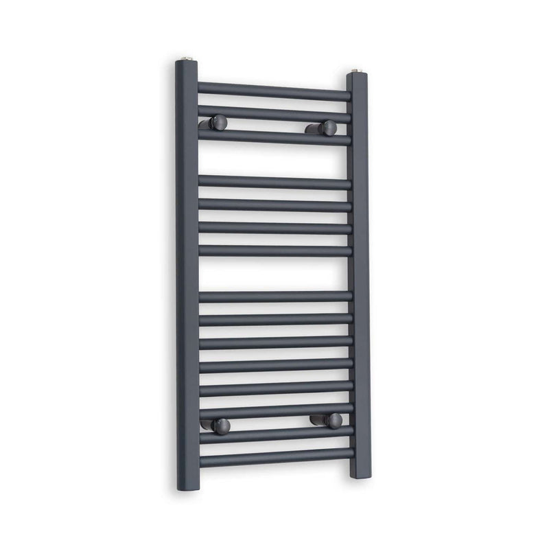 Towel Rail Only 400 x 800 Flat Anthracite Sand Grey Towel Rail Radiator HTR