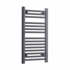 Towel Rail Only 400 x 800mm High Flat Black Heated Towel Rail Radiator HTR