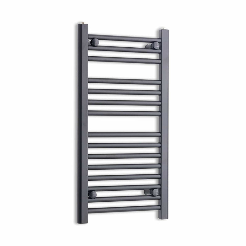 Towel Rail Only 400 x 800mm High Flat Black Heated Towel Rail Radiator HTR