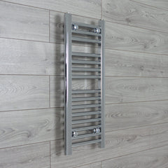 Towel Rail Only 400mm Wide 800mm High Flat Chrome Heated Towel Radiator HTR