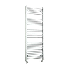 Towel Rail Only 450mm Wide 1200mm High Flat Chrome Heated Towel Radiator