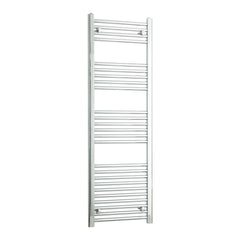 Towel Rail Only 450mm Wide 1400mm High Flat Chrome Heated Towel Rail