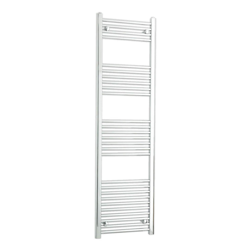 Towel Rail Only 450mm Wide 1600mm High Flat Chrome Heated Towel Rail