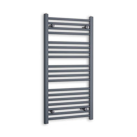 Towel Rail Only 500 x 1000 Flat Anthracite Sand Grey Heated Towel Radiator