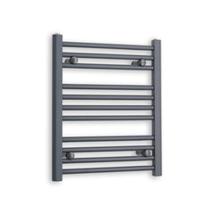 Towel Rail Only 500 x 600 Flat Anthracite Sand Grey Heated Towel Rail HTR