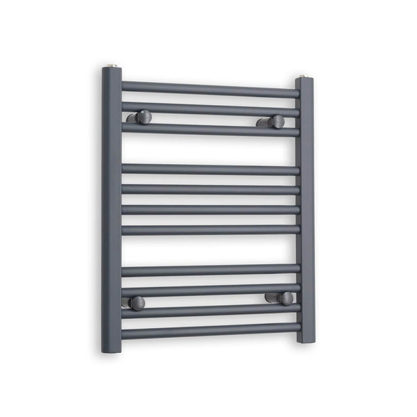 Towel Rail Only 500 x 600 Flat Anthracite Sand Grey Heated Towel Rail HTR