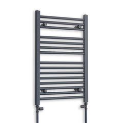 500 x 800 Flat Anthracite Sand Grey Heated Towel Rail HTR