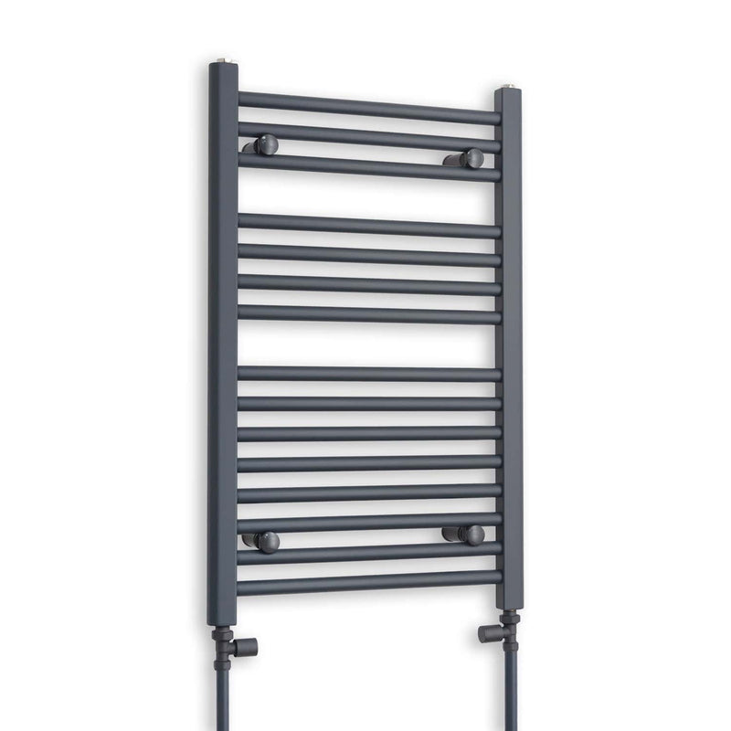 500 x 800 Flat Anthracite Sand Grey Heated Towel Rail HTR