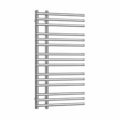 500mm Wide 1500mm High Difta Designer Chrome Towel Radiator