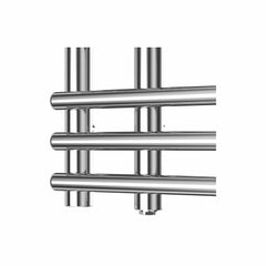 500mm Wide 1500mm High Difta Designer Chrome Towel Radiator
